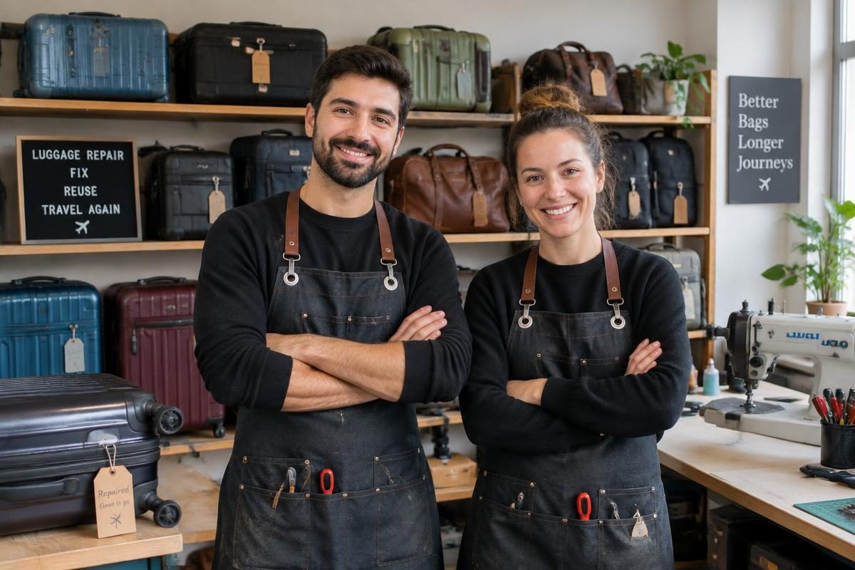 Holdenzio Co. team in their workshop