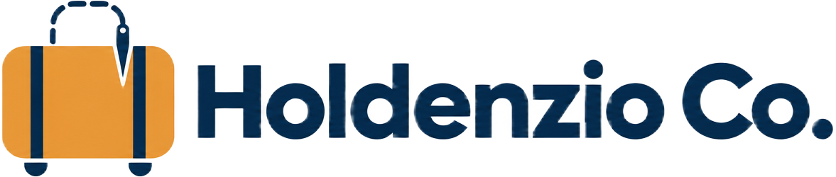 Holdenzio Co. luggage repair logo